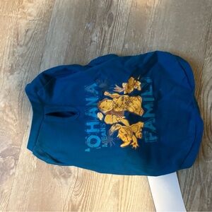 Ohana means family size small NWT dog sweater